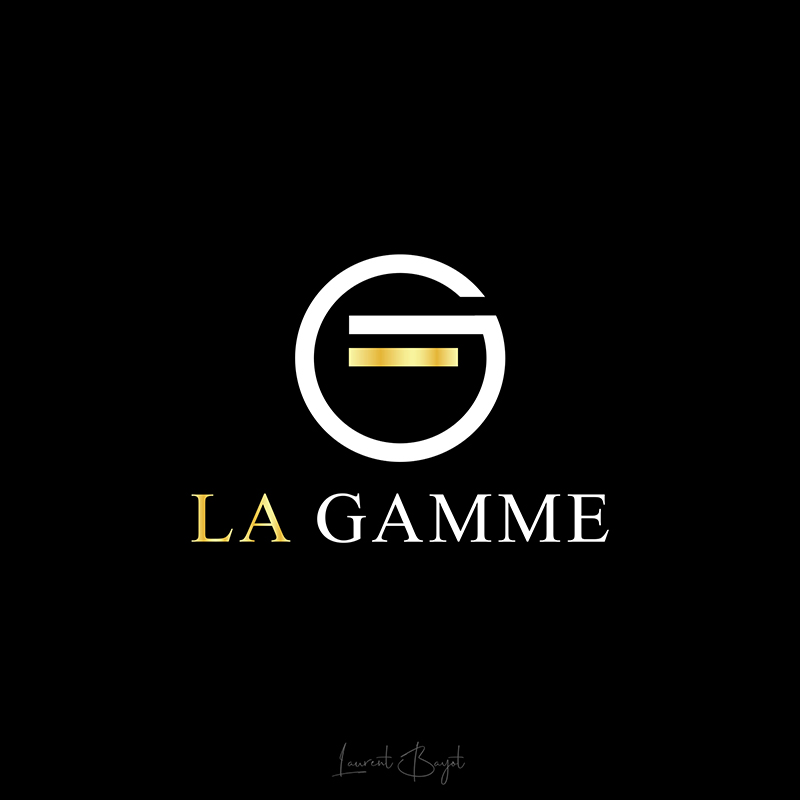 la gamme logo or luxe
